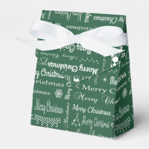 Merry Christmas Favor Box