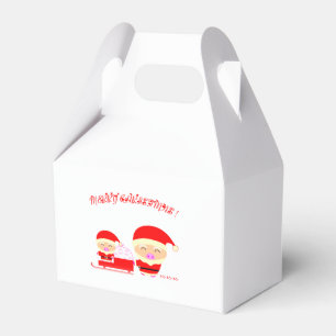 Merry Christmas Favor Box