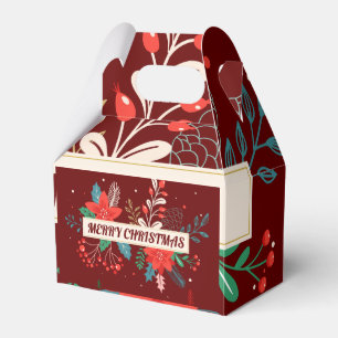 Merry Christmas  Favor Box