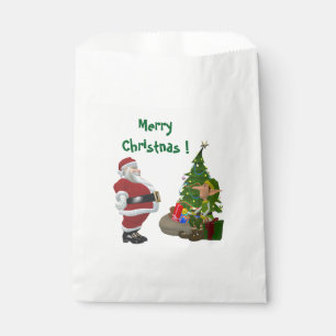 MERRY CHRISTMAS FAVOUR BAG