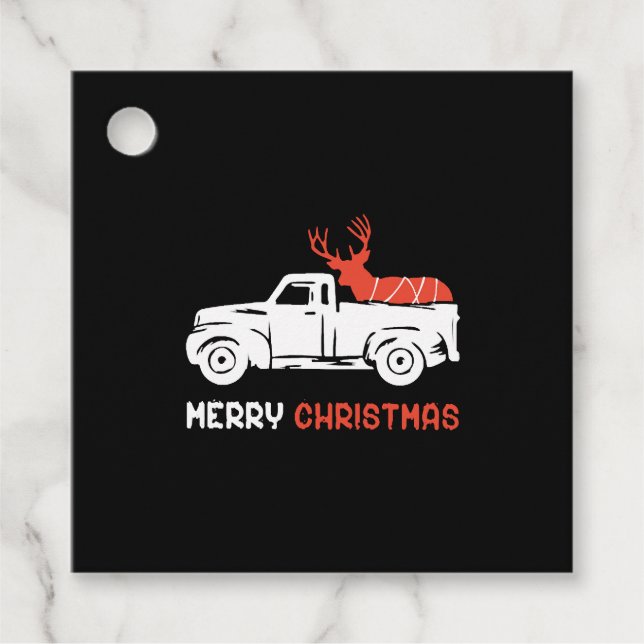 MERRY CHRISTMAS                        FAVOUR TAGS (Front)