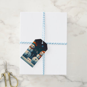 Merry Christmas Festive Gift Tags