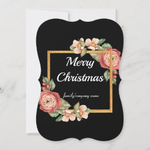 Merry Christmas Festive Holiday Gift Design