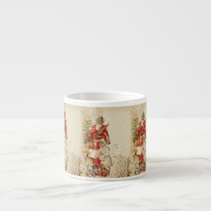 Merry Christmas Festive Holiday Gift Design Espresso Cup