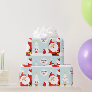 Merry Christmas Festive Holiday Gift Design        Wrapping Paper