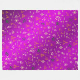 merry christmas fleece blanket