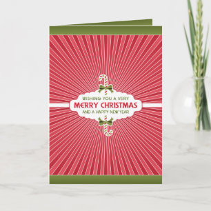 Merry Christmas Folded Card