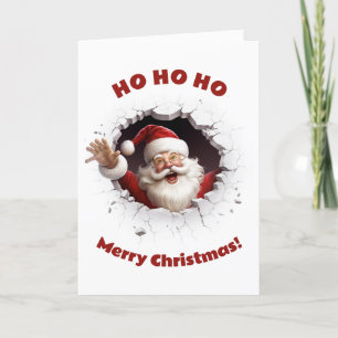 Merry Christmas  - Folded Greeting Card