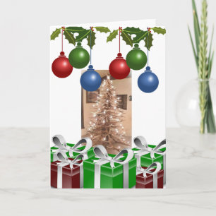 Merry Christmas for a Vegan Holiday Card