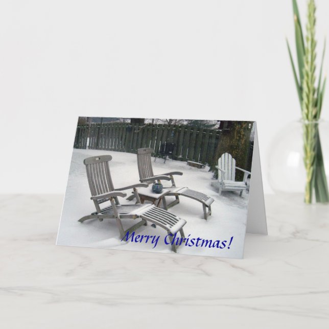 Merry Christmas from Cleveland, Ohio Holiday Card (Front)