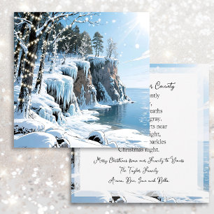 Merry Christmas from Door County, Wisconsin Card