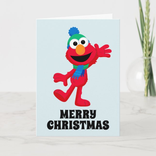Merry Christmas from Elmo Card (Front)