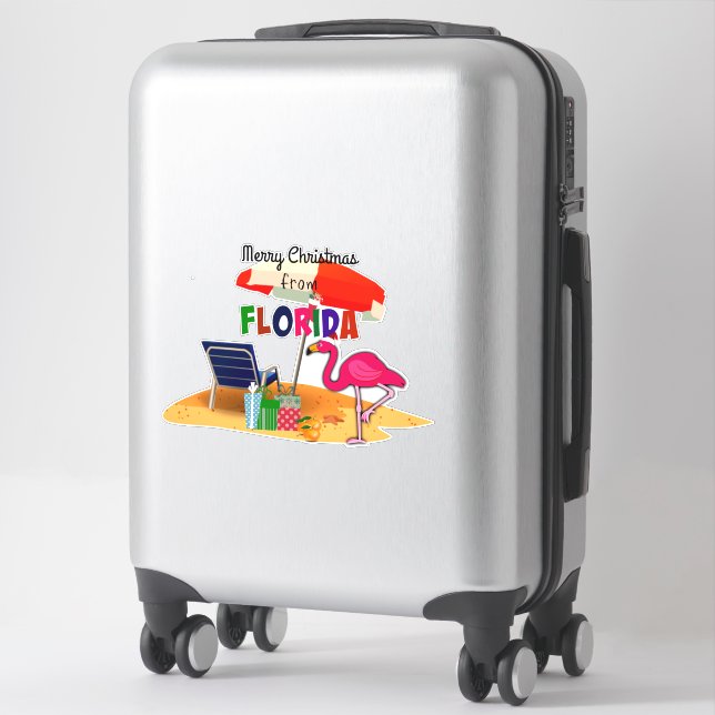 Merry Christmas from Florida (Suitcase)