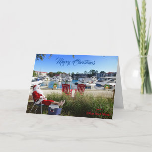 Merry Christmas from Hilton Head SC Harbour Town Holiday Card