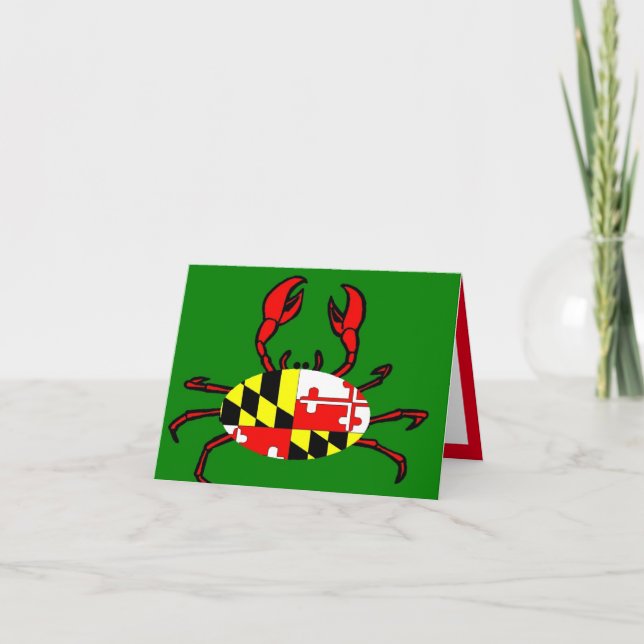 Merry Christmas from Maryland Holiday Card (Front)