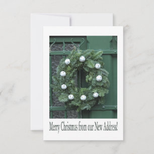 Merry Christmas from New Address Card