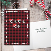Merry Christmas from Ohio Buffalo Plaid