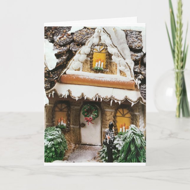 MERRY CHRISTMAS FROM OUR HOUSE TO YOURS CARD (Front)