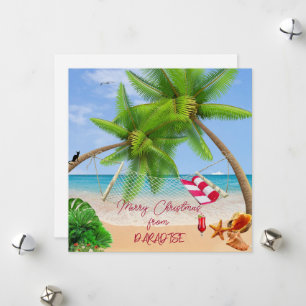 Merry Christmas from Paradise Holiday Card
