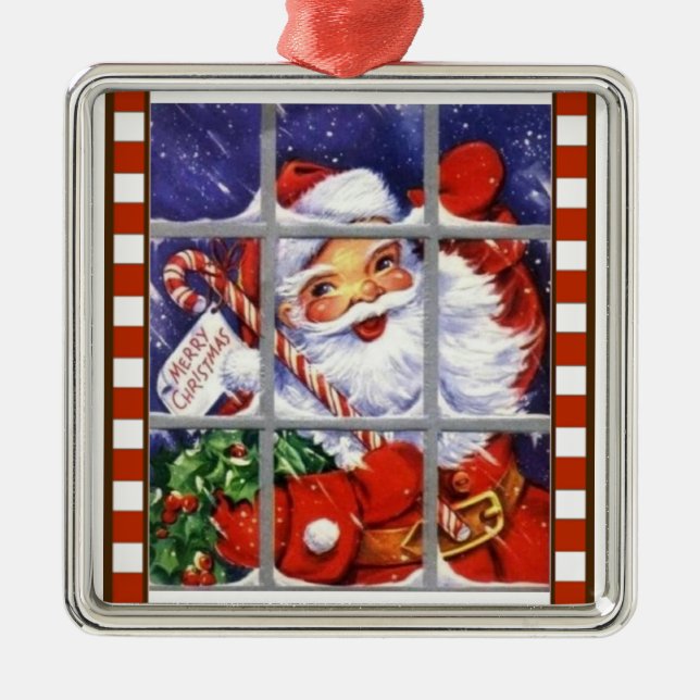 Merry Christmas from Santa Ornament (Front)