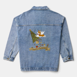 Merry Christmas from Santa Paws! Denim Jacket