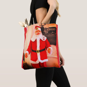 Merry Christmas from Santa Tote Bag