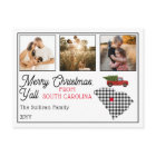 Merry Christmas from South Carolina Photo Holiday