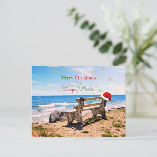 Merry Christmas from Tampa, Florida Postcard (Standing Front)