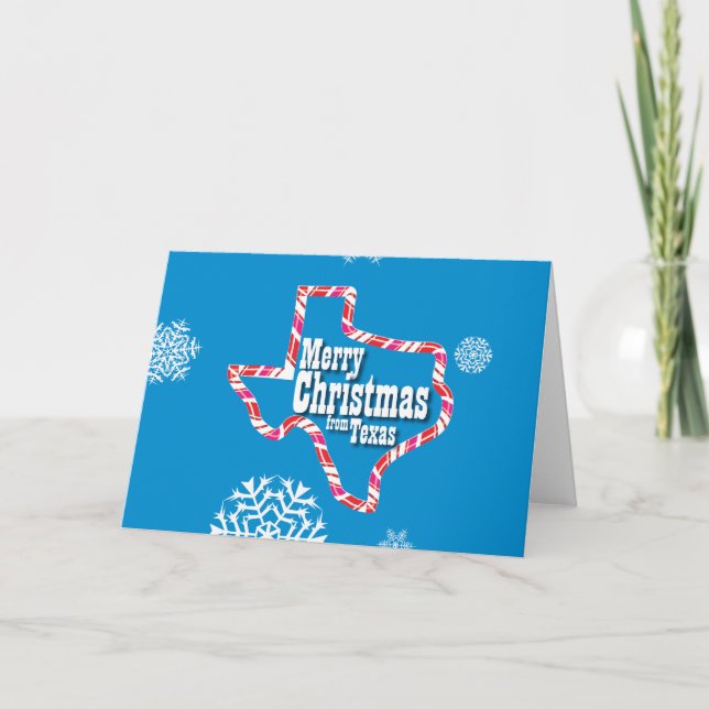 Merry Christmas from Texas Holiday Card (Front)