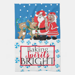 Merry Christmas from the Claus's of Colour Kitchen Towel