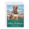 Merry Christmas From The Dog Fun Pet Photo Collage
