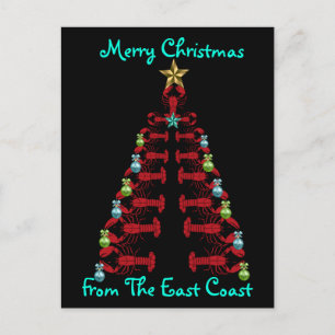 Merry Christmas from the EastCoast postcard