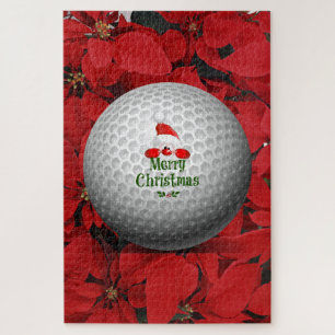 Merry Christmas from the Golfing Santa Jigsaw Puzzle