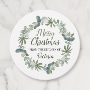 Merry Christmas From the Kitchen of Favour Tags