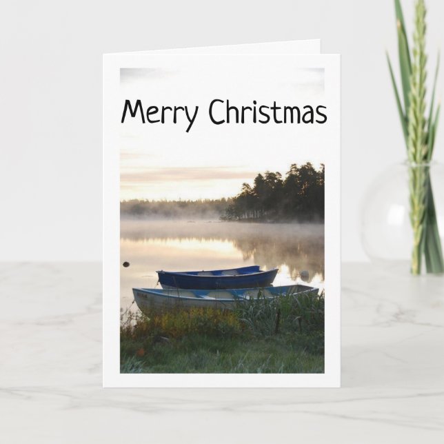 ****MERRY CHRISTMAS FROM THE LAKE**** CARD (Front)