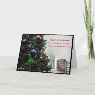 Merry Christmas from your friend in Philadelphia Card