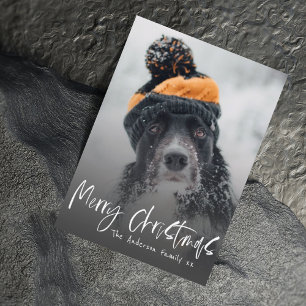 Merry Christmas Fun 1 Photo  Holiday Card