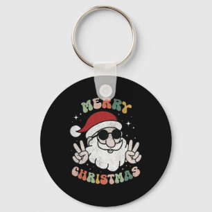 Merry Christmas Funny Christmas Men Women Xmas Fam Keychain