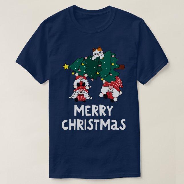 Merry Christmas Funny Christmas Shirt106 T-Shirt (Design Front)