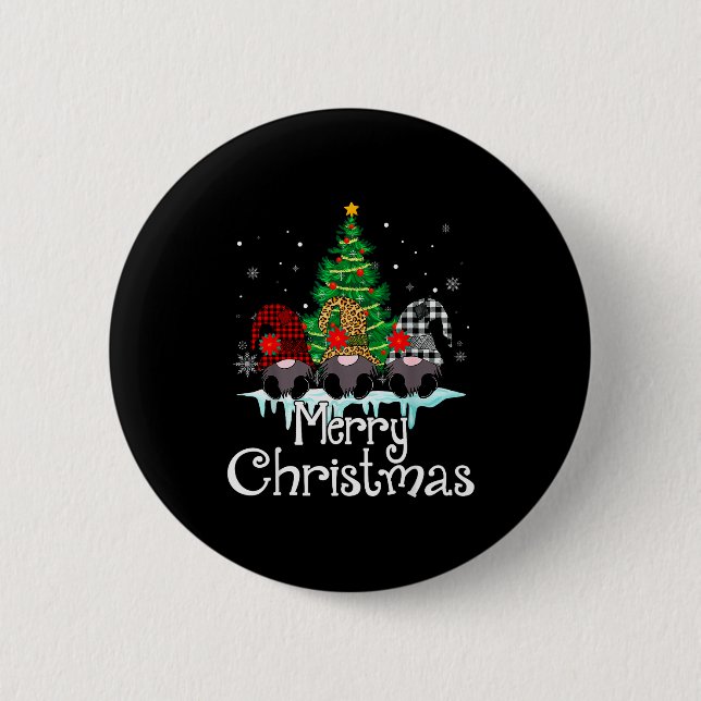 Merry Christmas Funny Family Matching Xmas New Yea 2 Inch Round Button (Front)