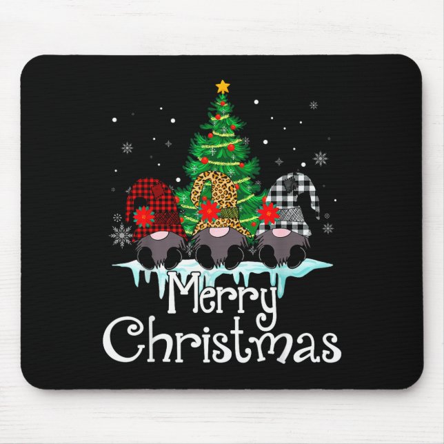 Merry Christmas Funny Family Matching Xmas New Yea Mouse Pad (Front)