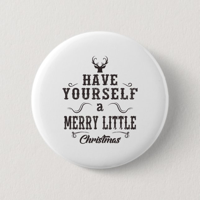 Merry Christmas Funny Matching Family Xmas Gift Te 2 Inch Round Button (Front)