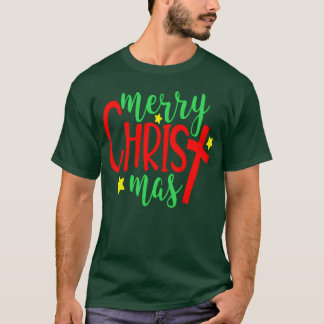 Merry Christmas Funny Religious Christian Christma T-Shirt
