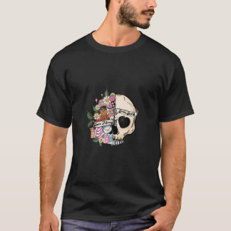 Merry Christmas Funny Sorta Scary Skeleton Xmas Ca T-Shirt