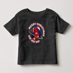 MERRY CHRISTMAS FUNNY SPACE ASTRONAUT  TODDLER T-SHIRT