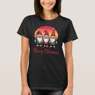 Merry Christmas, Funny Three Gnomes T-Shirt