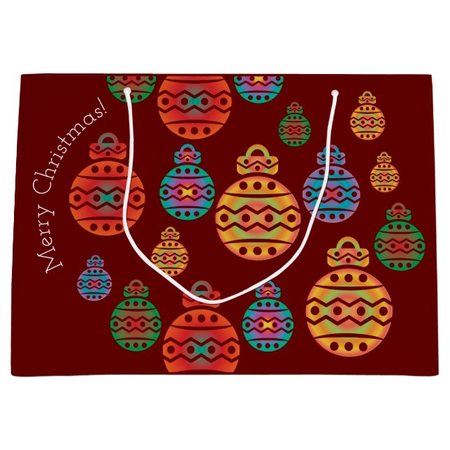 Merry Christmas Gift Bag (Front)