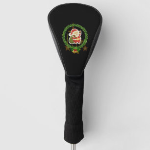 Merry Christmas Gift for Christmas Family Golf Head Cover