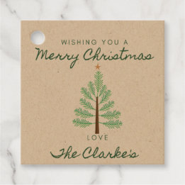 Merry Christmas Gift Tag