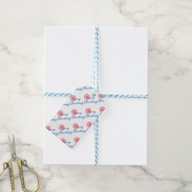 Merry Christmas Gift Tags (With Twine)